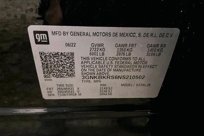 2022 Chevrolet Blazer RS