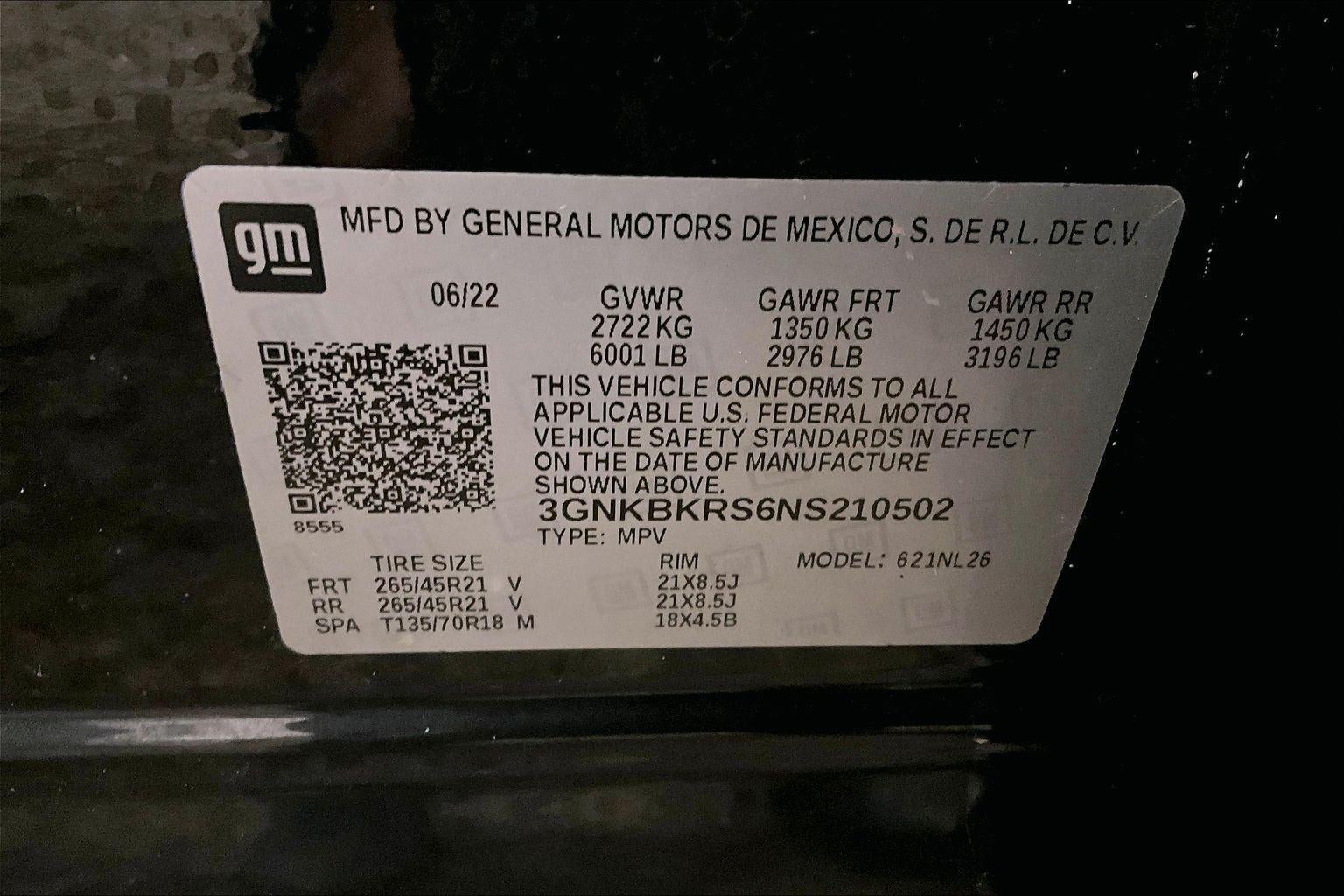 2022 Chevrolet Blazer RS