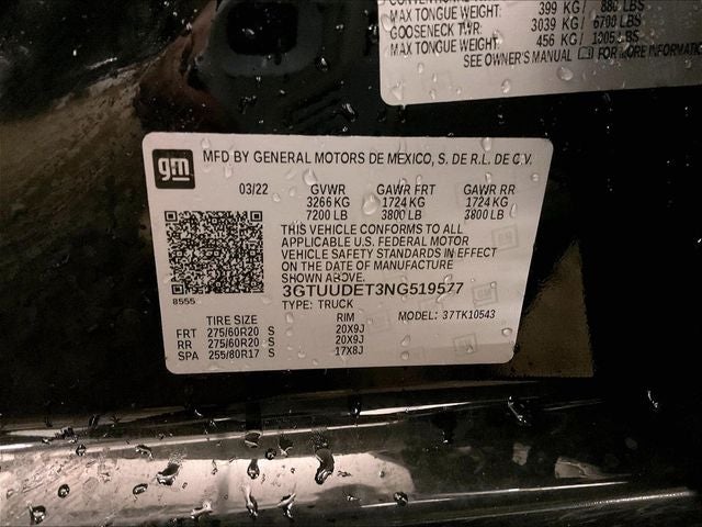 2022 GMC Sierra 1500 SLT