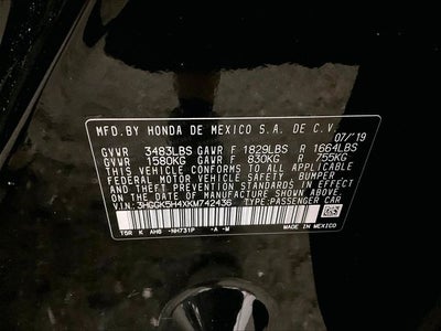 2019 Honda Fit LX