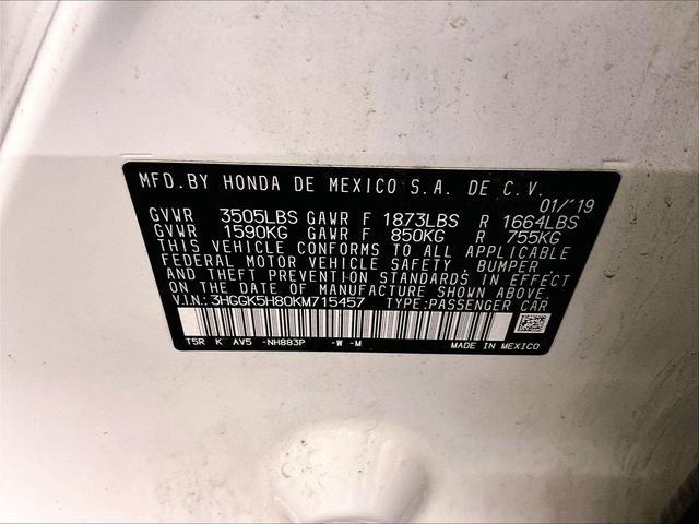 2019 Honda Fit EX