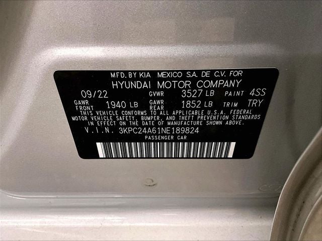 2022 Hyundai Accent SEL