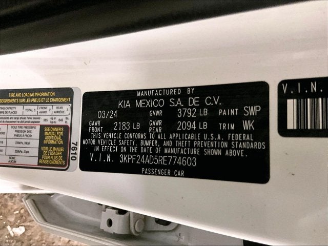 2024 Kia Forte LXS