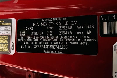 2024 Kia Forte GT-Line