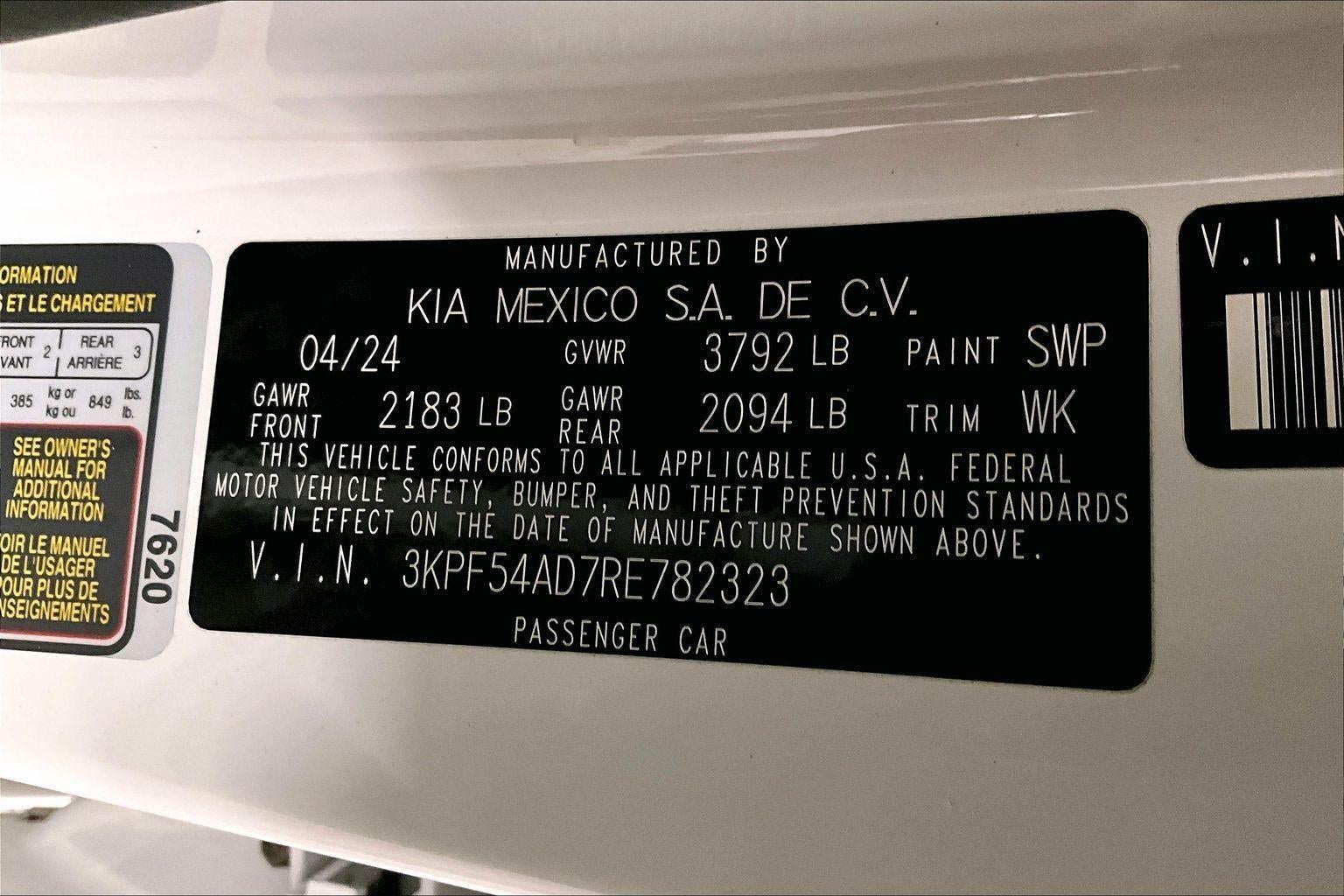 2024 Kia Forte GT-Line