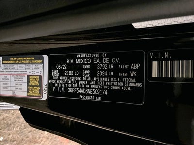 2022 Kia Forte GT-Line