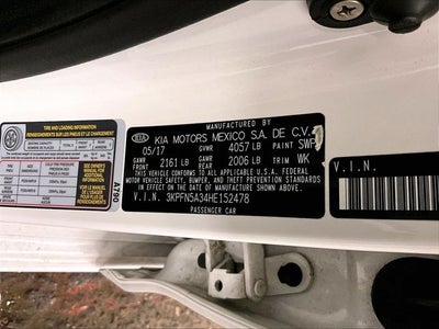 2017 Kia Forte5 SX