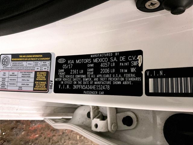 2017 Kia Forte5 SX