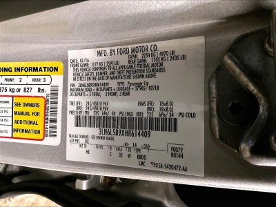 2017 Lincoln MKZ Premiere