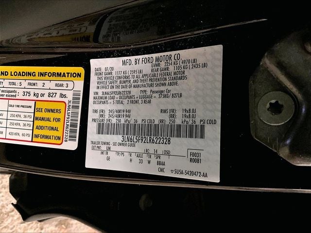 2020 Lincoln MKZ Reserve