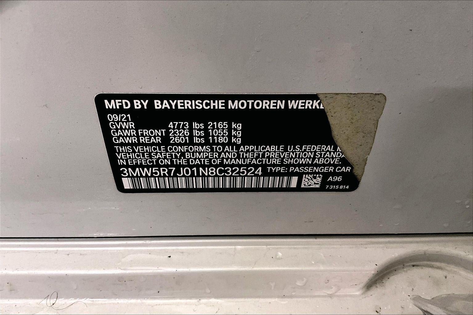 2022 BMW 3 Series 330i xDrive