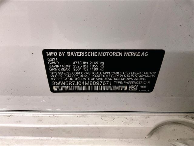 2021 BMW 3 Series 330i xDrive