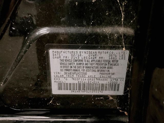 2018 Nissan Sentra SV