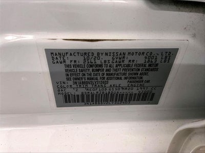 2020 Nissan Sentra SR