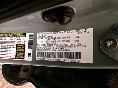 2023 Toyota Tacoma TRD Off-Road V6
