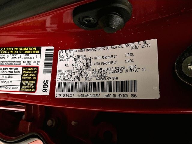 2019 Toyota Tacoma TRD Sport V6