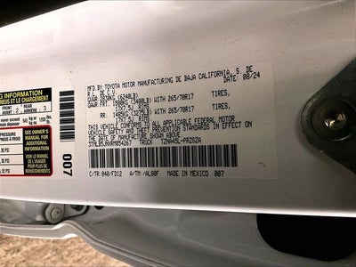 2024 Toyota Tacoma TRD Off-Road