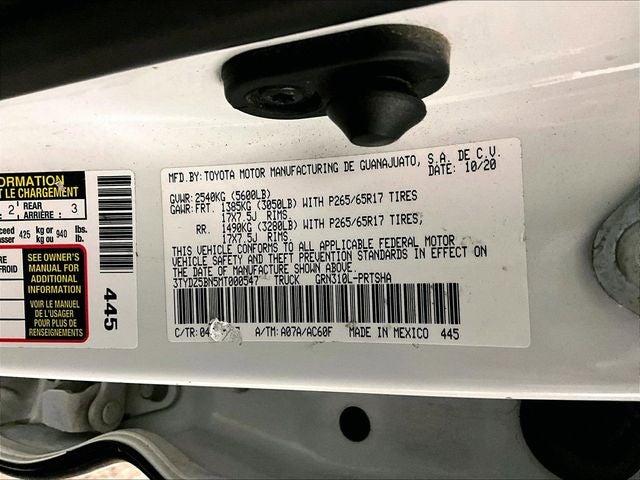 2021 Toyota Tacoma TRD Sport V6