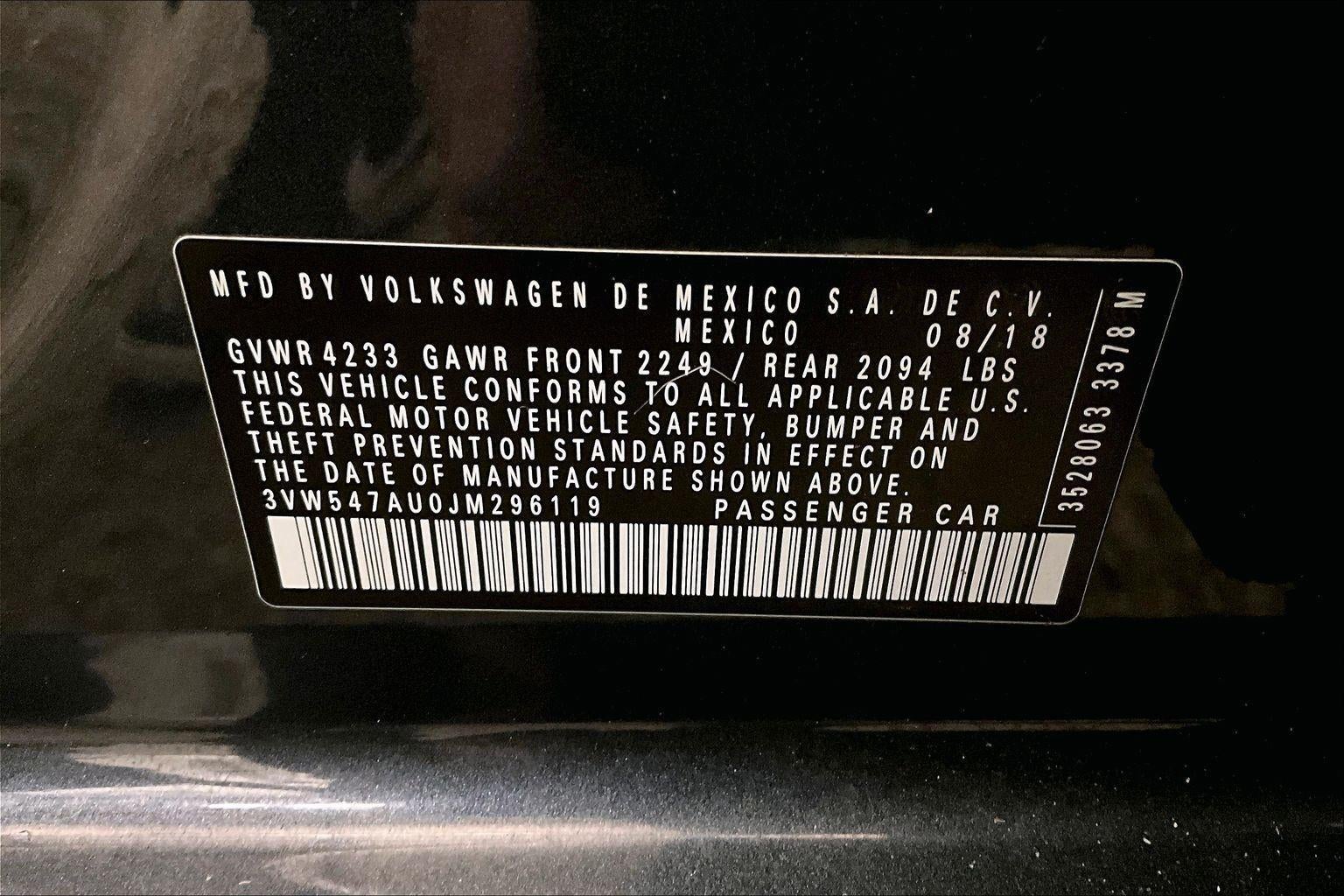 2018 Volkswagen Golf GTI S