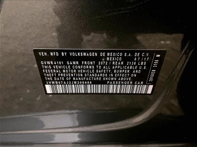 2018 Volkswagen Jetta 1.4T Wolfsburg Edition