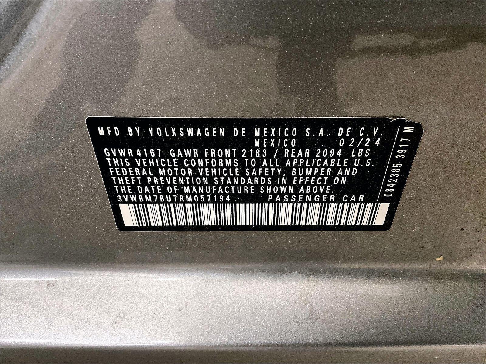 2024 Volkswagen Jetta Sport