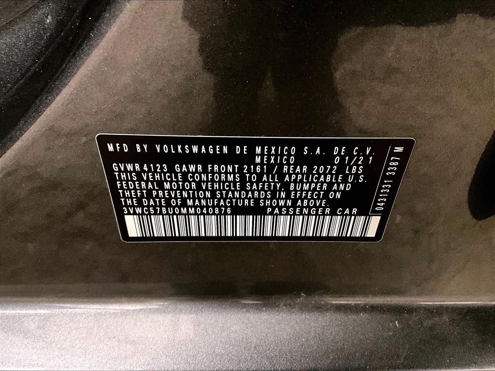 2021 Volkswagen Jetta S