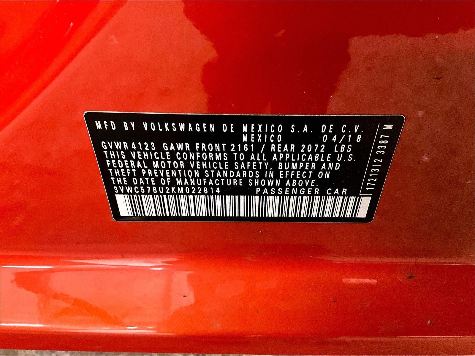 2019 Volkswagen Jetta S