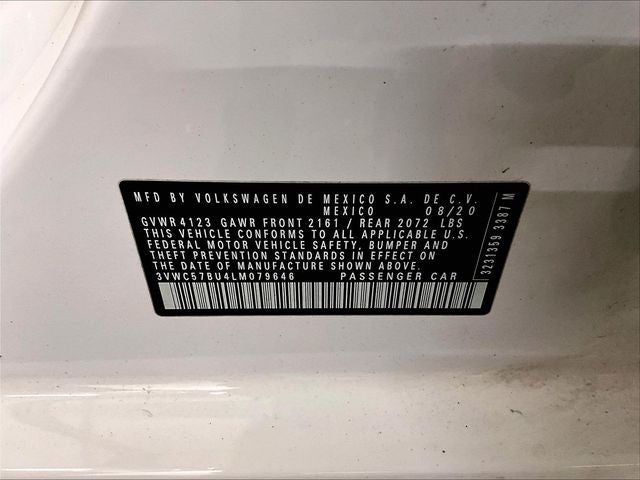 2020 Volkswagen Jetta 1.4T SE