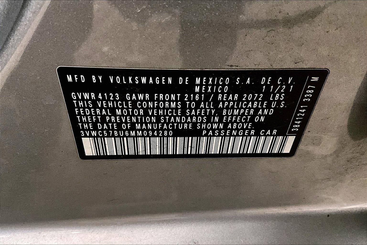 2021 Volkswagen Jetta S