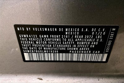 2020 Volkswagen Jetta SE