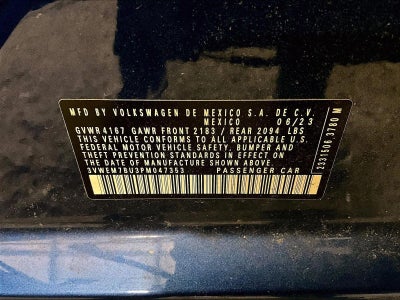 2023 Volkswagen Jetta SE