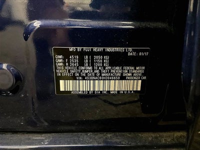 2017 Subaru Legacy 2.5i Premium