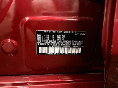 2015 Subaru Legacy 2.5i Limited