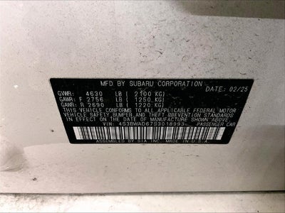 2025 Subaru Legacy Premium