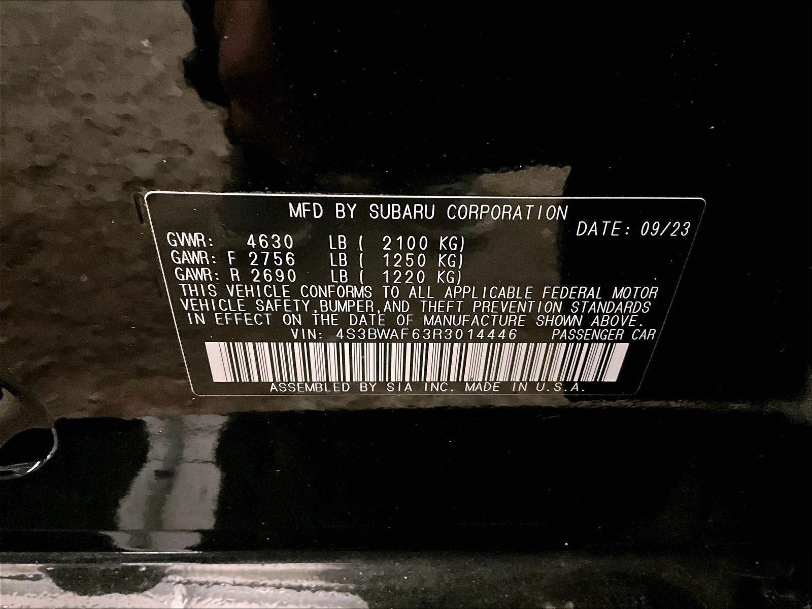 2024 Subaru Legacy Premium