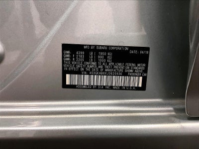 2018 Subaru Impreza Premium