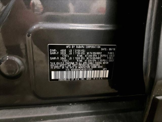 2019 Subaru Outback 2.5i Premium