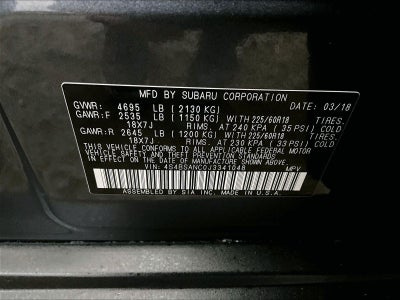 2018 Subaru Outback Limited