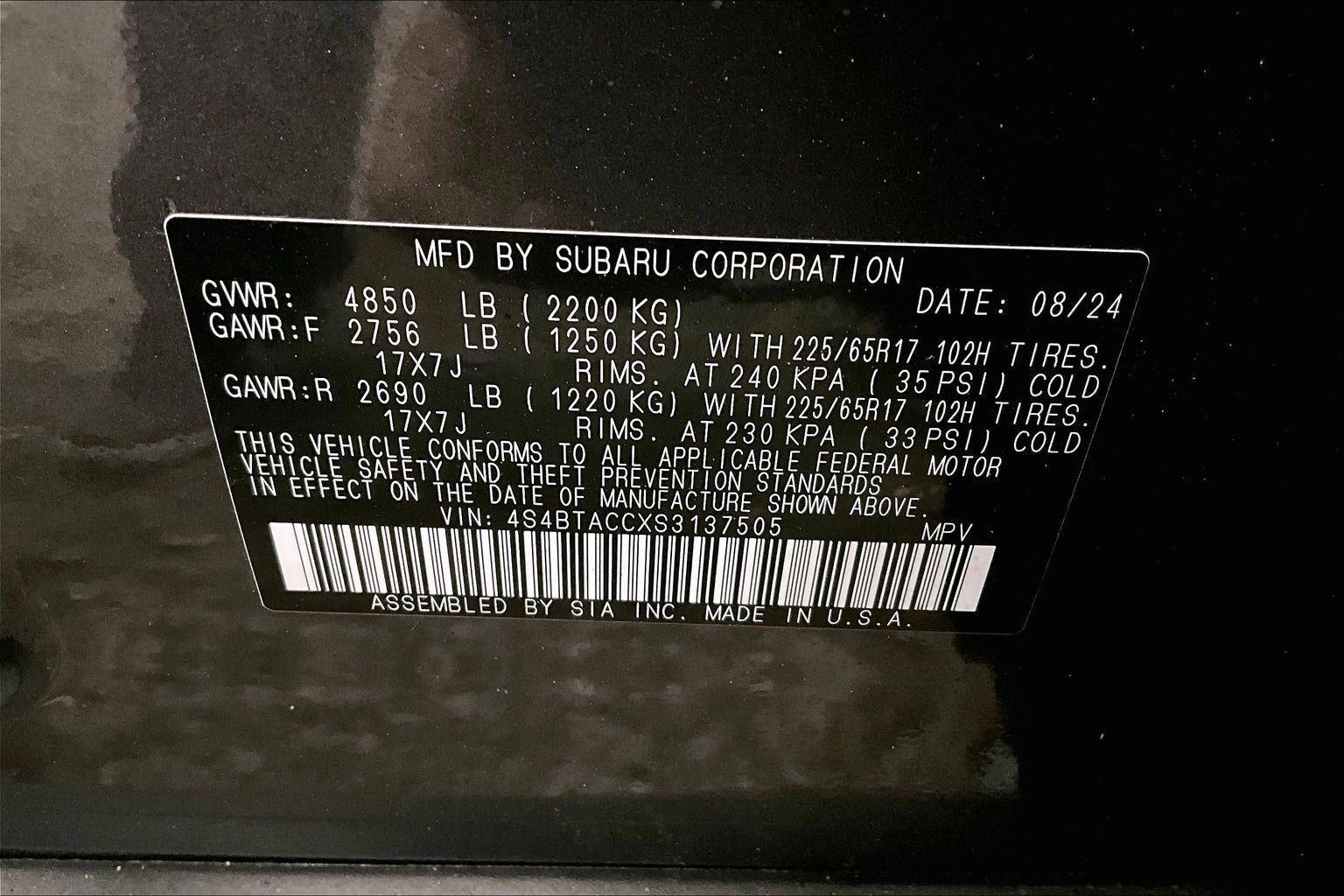 2025 Subaru Outback Premium