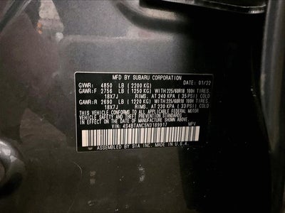 2022 Subaru Outback Limited