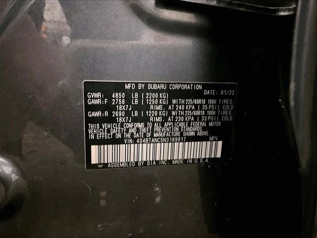 2022 Subaru Outback Limited