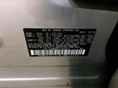 2020 Subaru Ascent Limited