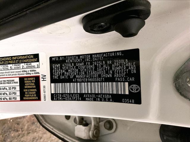 2017 Toyota Avalon Hybrid XLE Premium