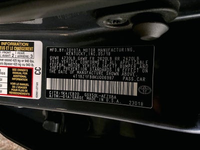 2019 Toyota Avalon Touring