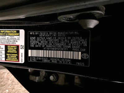 2023 Toyota Camry SE