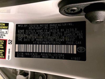 2023 Toyota Camry SE