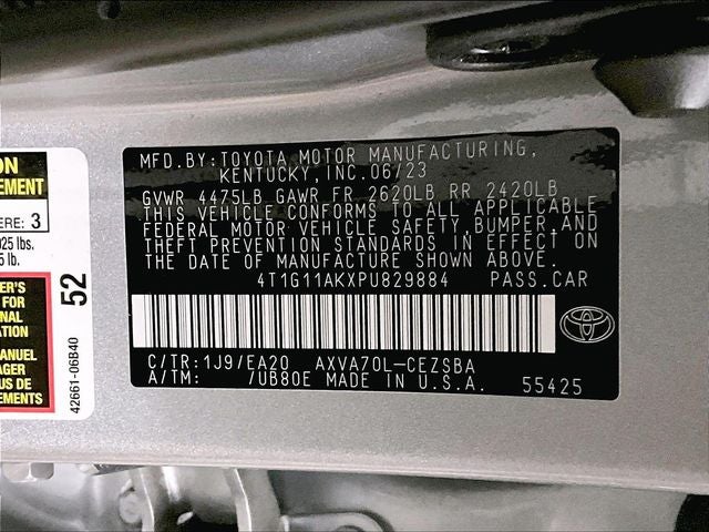 2023 Toyota Camry SE