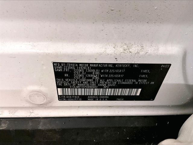 2023 Toyota RAV4 Hybrid LE