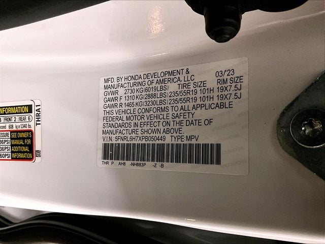 2023 Honda Odyssey Sport