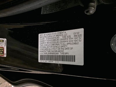 2022 Honda Odyssey Elite